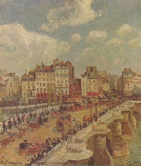 Camille Pissarro Le Pont-Neuf oil painting image